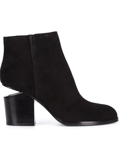 Shop Gucci 'gabi' Ankle Boots In Black