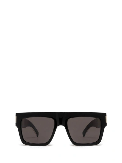 Saint Laurent Sl 628 Square-frame Sunglasses In Black