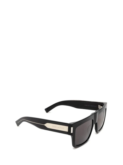Saint Laurent Sl 628 Square-frame Sunglasses In Black