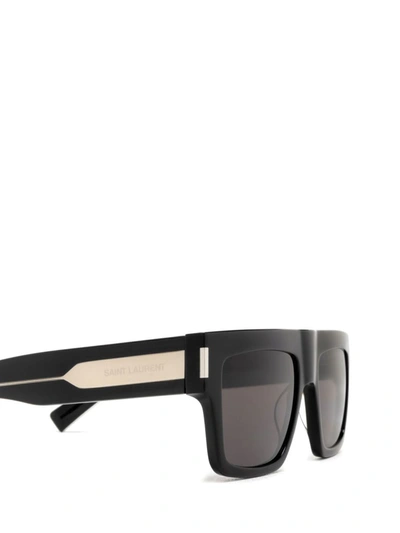 Saint Laurent Sl 628 Square-frame Sunglasses In Black
