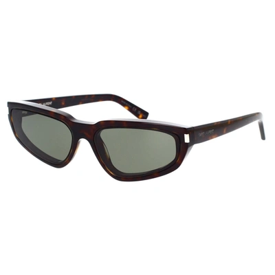 Saint Laurent Eyewear Sunglasses In Havana