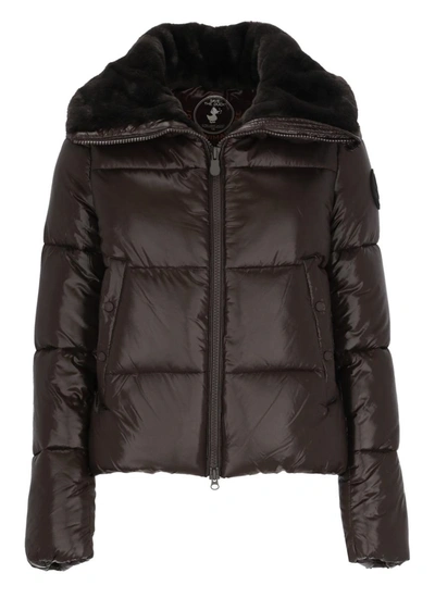 Shop Save The Duck Coats Brown