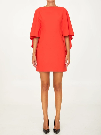 Shop Attico Sharon Orange Dress