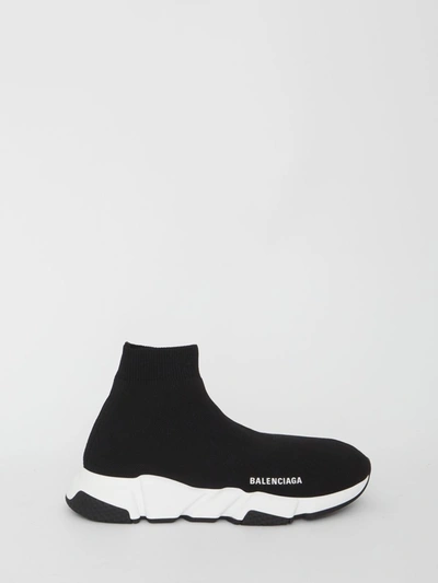Shop Balenciaga Speed ​​sneakers In Black