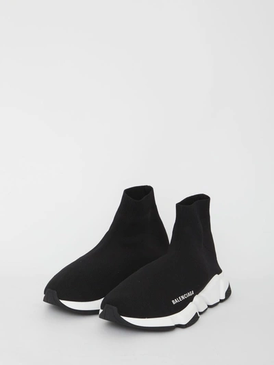 Shop Balenciaga Speed ​​sneakers In Black