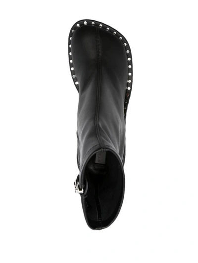 Shop Stella Mccartney Syder 100mm Ankle Boots In Black
