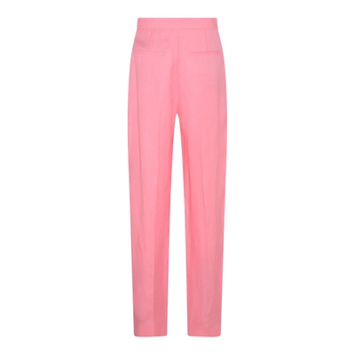 Shop Stella Mccartney Trousers In Ibiscus