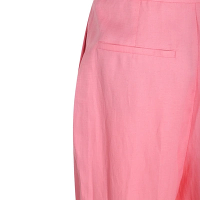 Shop Stella Mccartney Trousers In Ibiscus