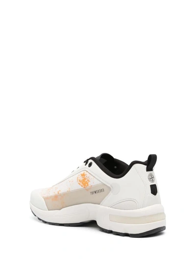 Shop Stone Island Flat Shoes In Stucco