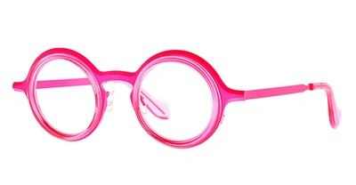 Shop Theo Eyewear Eyeglasses In Pink