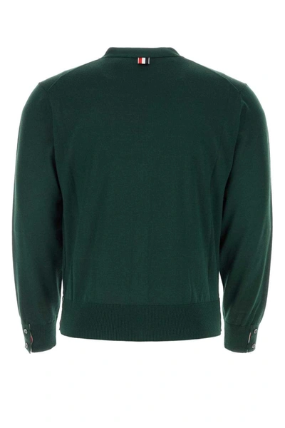 Shop Thom Browne Knitwear In Green