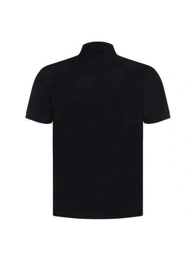 Shop Thom Browne Polo Shirts In Navy