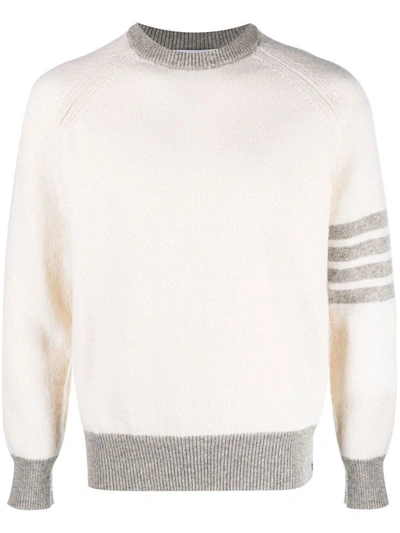 Shop Thom Browne Pullover Clothing In White