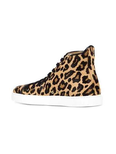 Shop Charlotte Olympia 'purrfect' Hi-top Sneakers