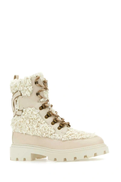 Shop Tod's Boots In White
