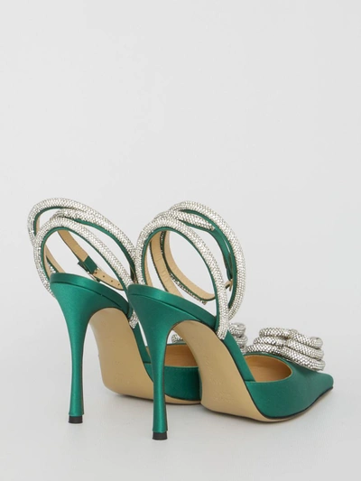 Mach&mach Triple Heart Pumps In Green