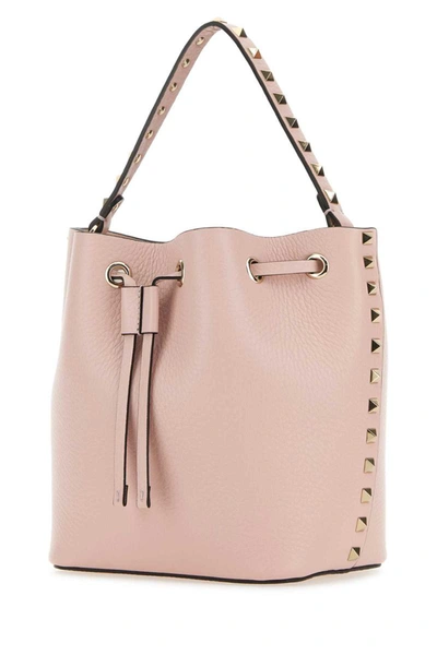 Shop Valentino Garavani Bucket Bags In Pink
