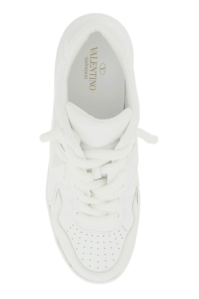 Shop Valentino Garavani One Stud Xl Sneakers In White