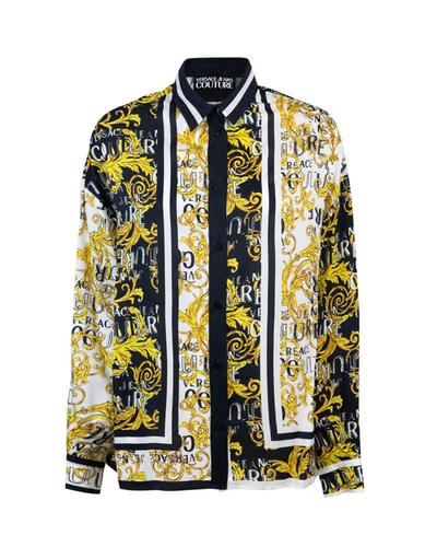 Shop Versace Jeans Shirt In Bright
