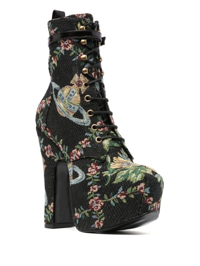 Shop Vivienne Westwood Boots In Multicolour