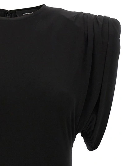 Shop Wardrobe.nyc 'sheath Mini' Dress In Black