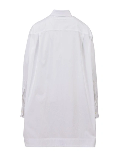 Shop Calvin Klein 205w39nyc White Cotton Shirt