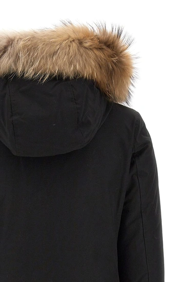 Shop Woolrich "authentic Arctic" Parka In Black