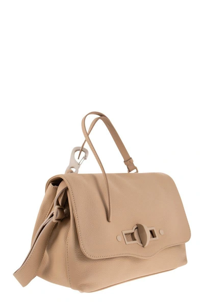 Shop Zanellato Postina Hooked - Handbag S In Sand