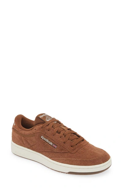 Shop Reebok Club C 85 Sneaker In Colbro Chalk Rbkle