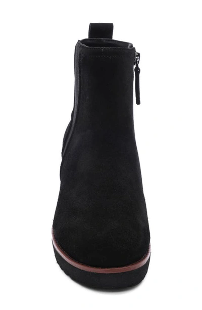 Shop Sanctuary Engage Wedge Chelsea Boot In Black