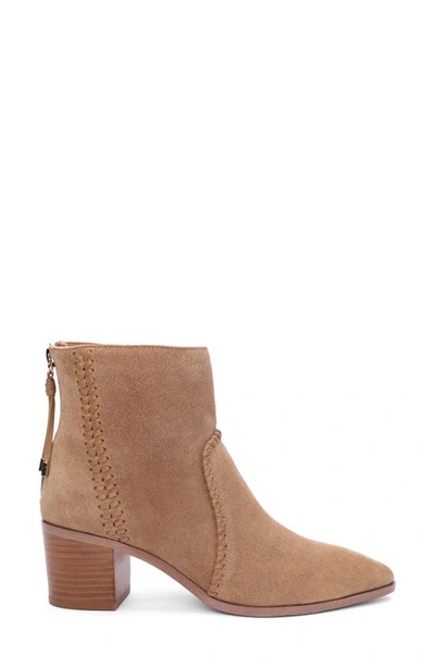 Sanctuary Women's Revamp Whipstitched Pointed Toe Booties In Bistro