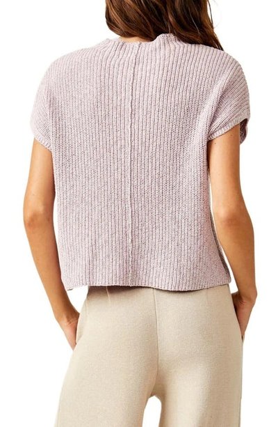 Shop Free People Free-est Freya Short Sleeve Sweater & Pull-on Pants In Falling Petals Combo