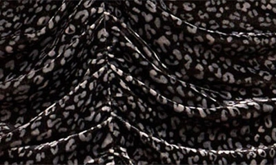 Shop Ramy Brook Lennon Animal Print Sleeveless Velvet Maxi Dress In Black Combo Printed Velvet