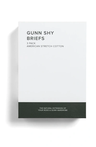 Shop Rodd & Gunn 3-pack Gunn Shy Briefs In Multi