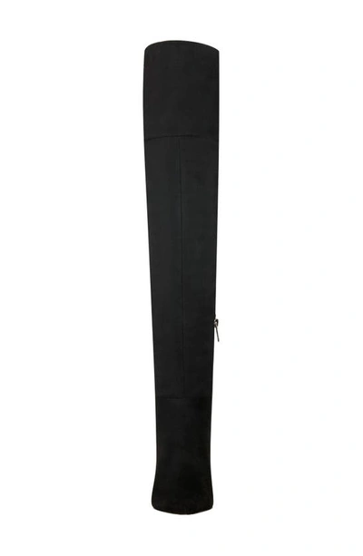 Shop Marc Fisher Ltd Qulie Pointed Toe Over The Knee Boot In Black