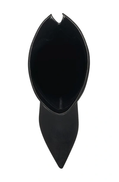 Marc Fisher Ltd Qulie Pointed Toe Over The Knee Boot In Black