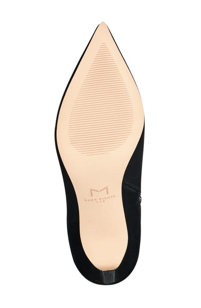 Marc Fisher Ltd Qulie Pointed Toe Over The Knee Boot In Black