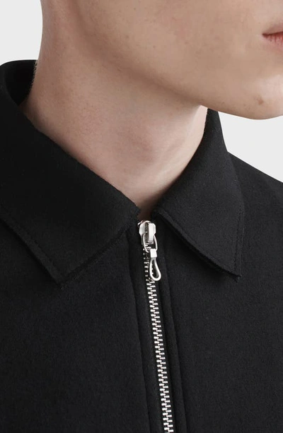 Rag & Bone Men's Melrose Wool Full-zip Jacket In Blk