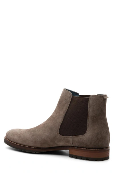 Blake Mckay Davidson Water Repellent Chelsea Boot In Taupe Suede