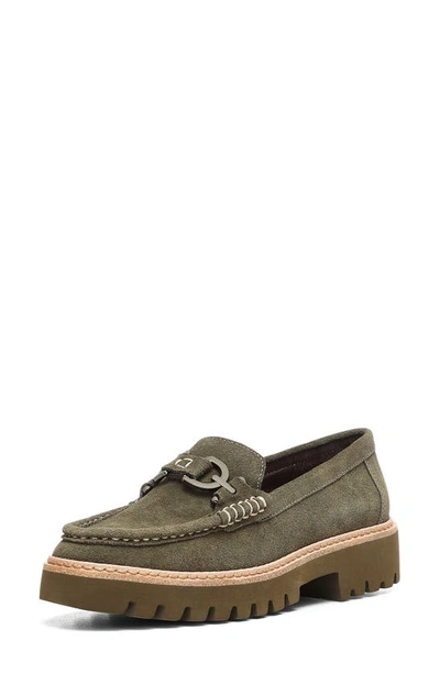 Donald Pliner Helioci Loafer In Military G