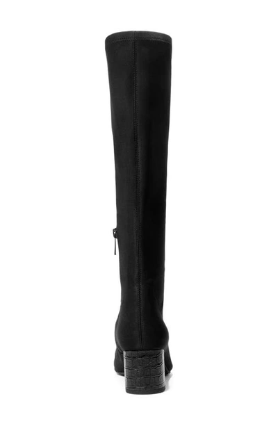 Shop Donald Pliner Soumad Knee High Boot In Black