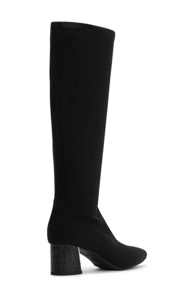 Shop Donald Pliner Soumad Knee High Boot In Black