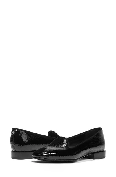 Shop Donald Pliner Reena Patent Loafer In Black