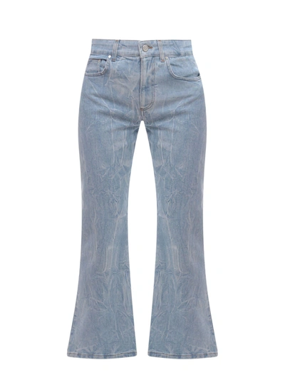 Shop Stella Mccartney Jeans In Crinkle Blue