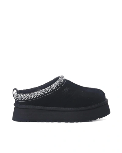 Shop Ugg Tazz Slippers In Black