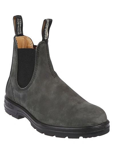 Shop Blundstone 587 Leather Chelsea Boots In Black