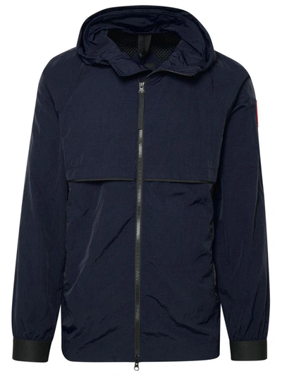 Shop Canada Goose Acclimax Faber Jacket In Navy