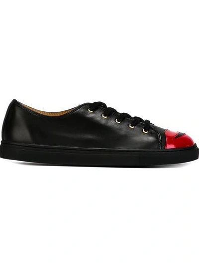 Shop Charlotte Olympia 'kiss Me' Sneakers