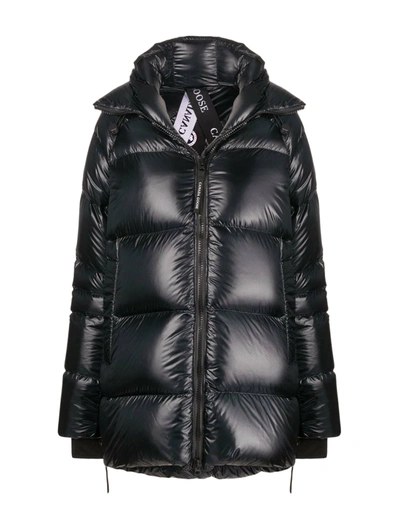 Canada Goose Cypress Puffer Coat In Black