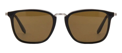 Shop Ferragamo Sf910s 001 Square Sunglasses In Brown